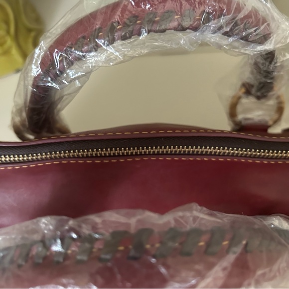 Dooney & Bourke Florentine Bordeaux - Picture 7 of 8